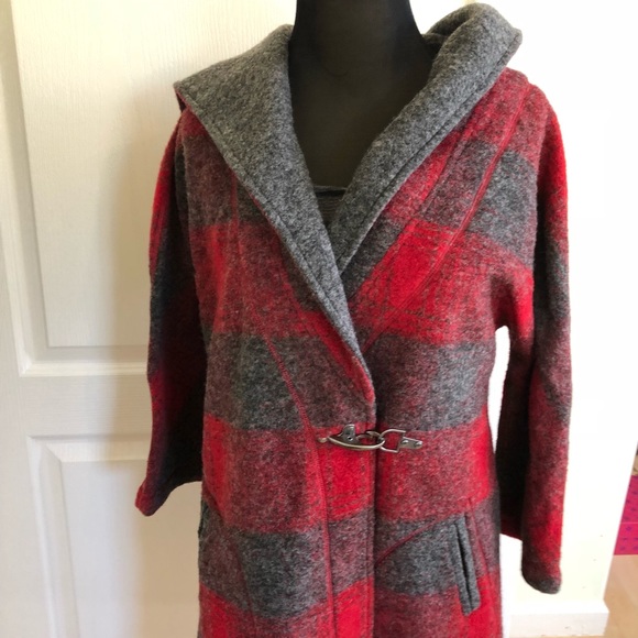 max studio plaid coat